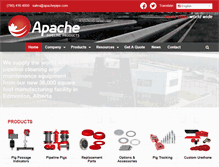 Tablet Screenshot of apachepipe.com